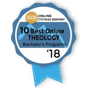 #5 Best Online Bachelors in Theology Program - According to Online Course Report