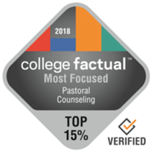 Most Focused Pastoral Counseling - According to College Factual